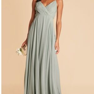 Birdy Grey Kaia Sage Chiffon Dress